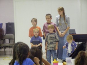 Singing My Brother's and I Sing "Good Christian Men, Rejoice!"