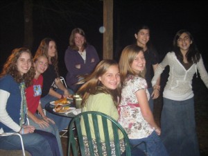 Party @ Carnleys During dinner, we asked some of the guys to get some pictures of us!